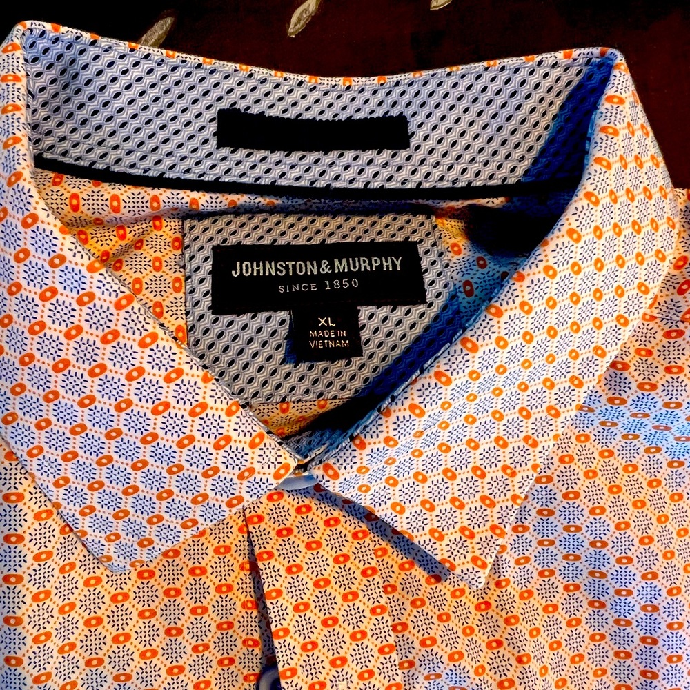 Johnston & Murphy Long Sleeve Dress Shirt
